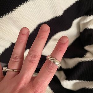 EUC - David Yurman cable rope ring
